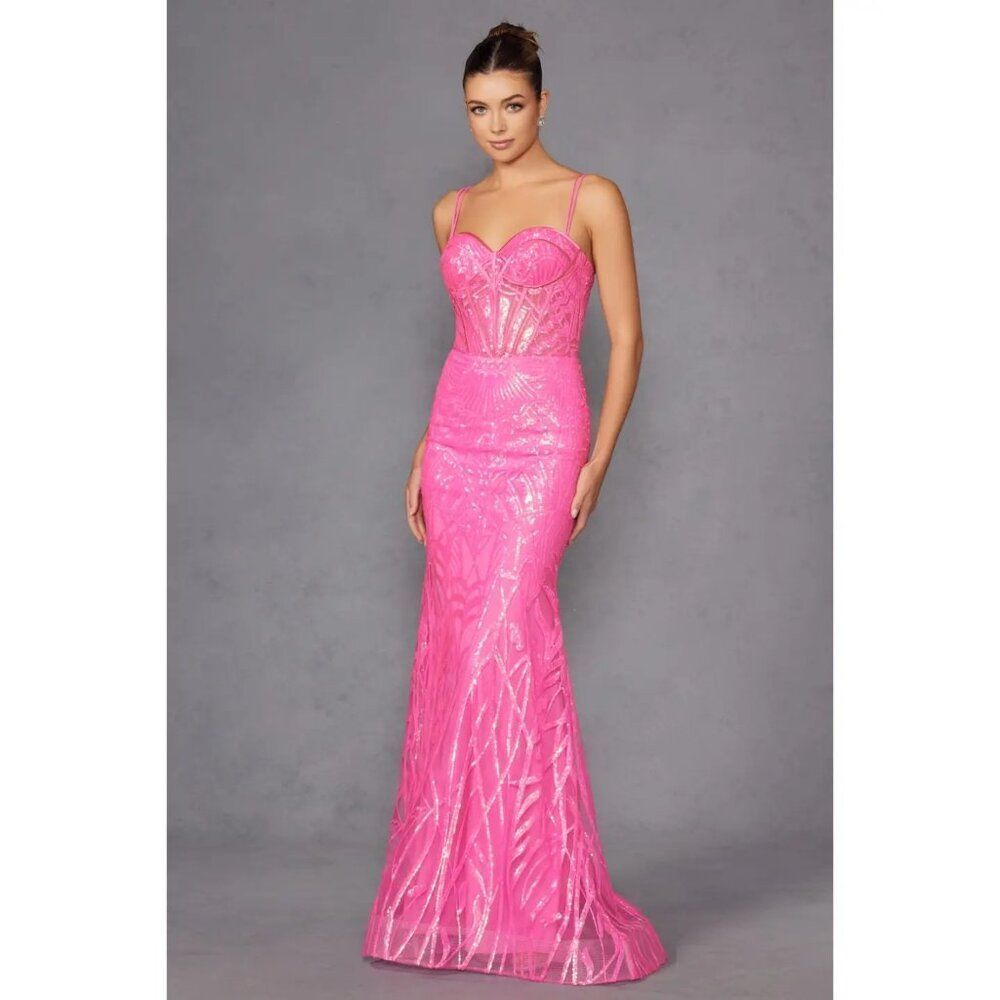 WOW Pink Formal Dress